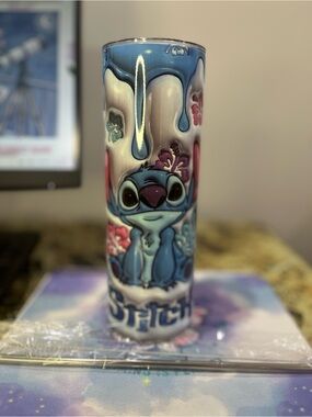 20oz Stainless Steel Tumbler - Tropical Space Creature Aesthetic